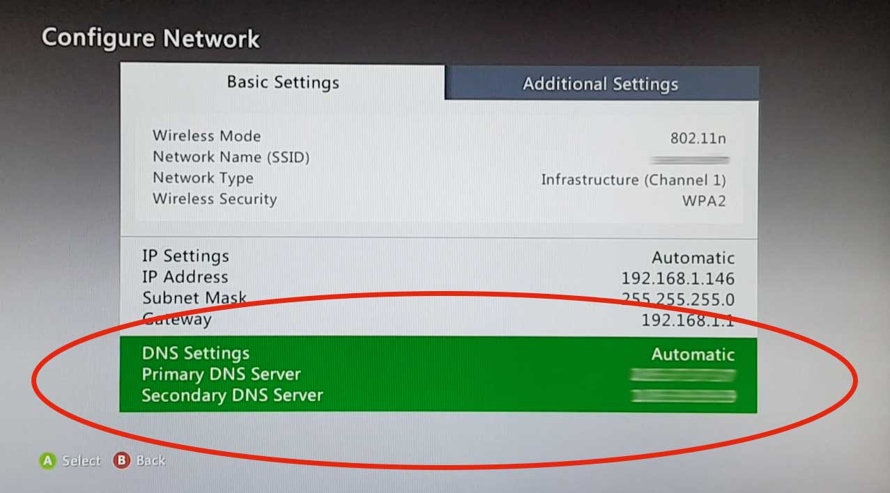 Dns для xbox. Дополнительный ДНС сервер Xbox 360. Параметры DNS Xbox 360. Ошибка DNS Xbox 360. Дополнительный DNS сервера для Xbox Live Xbox 360.