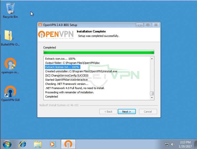 openvpn windows7
